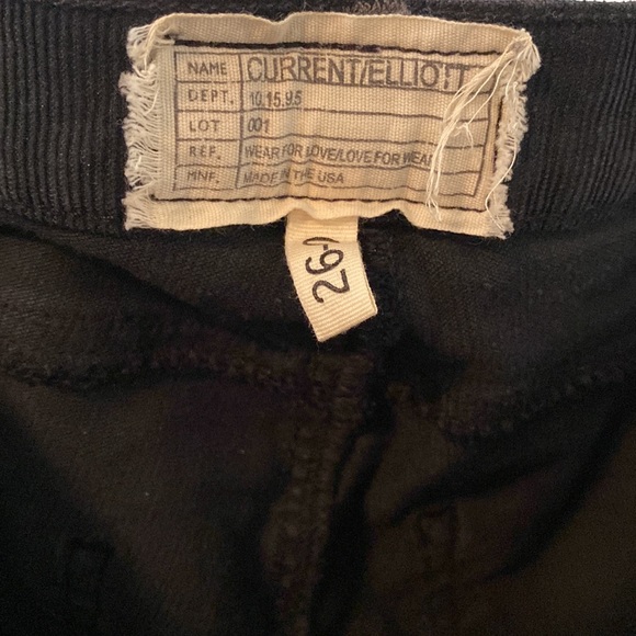 Current/Elliott straight leg cords - Picture 3 of 3